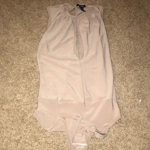 Halter Ring Hole Bodysuit